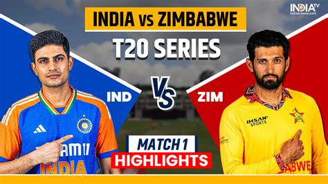 zimbabwe vs india tem|India vs Zimbabwe, T20 World Cup 2022, Highlights: India Thrash.